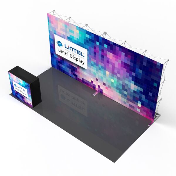 Maximize your marketing efforts with a versatile pop-up exhibition stand