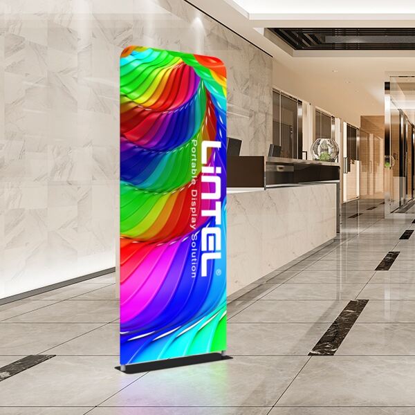 High-Quality Graphics and Printing on Tension Fabric Stands for Maximum Impac