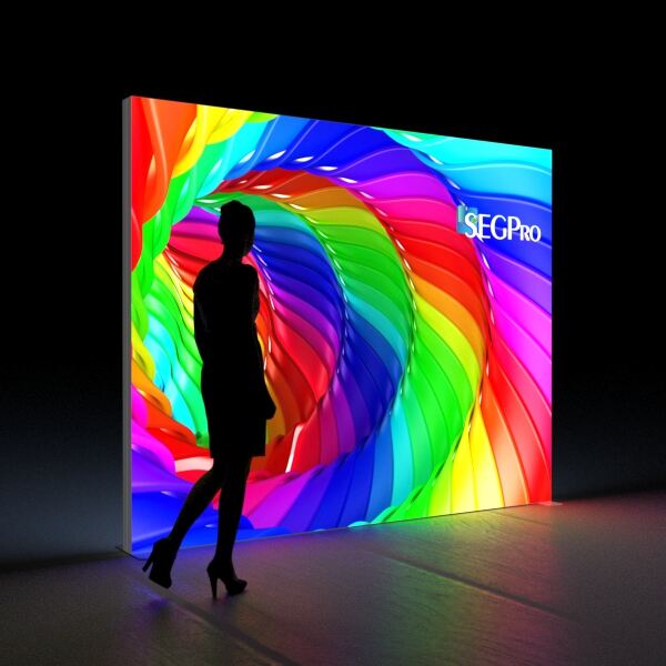 Achieving maximum visual impact with LED backlit light boxes