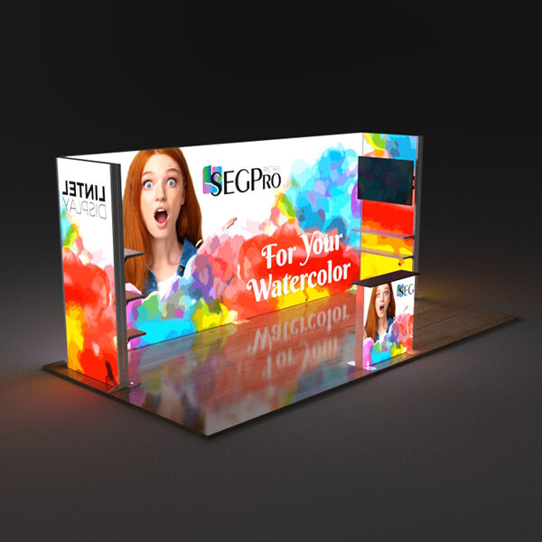 Transform your exhibit with an eye-catching light box presentation