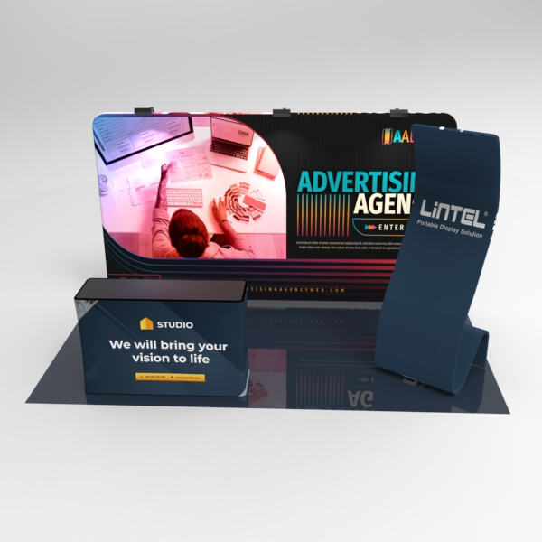 Create a lasting impression with high-quality trade show banners and displays