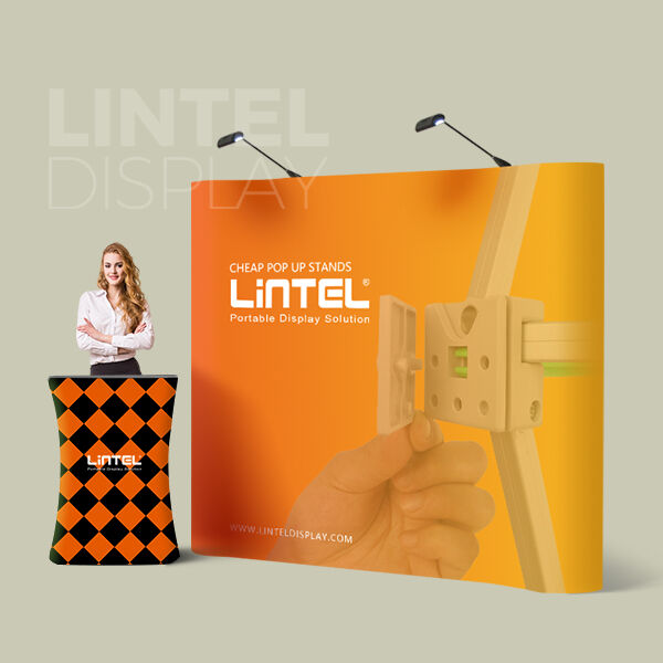 Gjør inntrykk med den elegante og moderne 2x2 pop-up disken