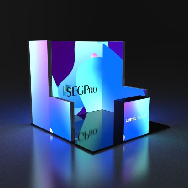 Customizable and Versatile Trade Show Lightboxes
