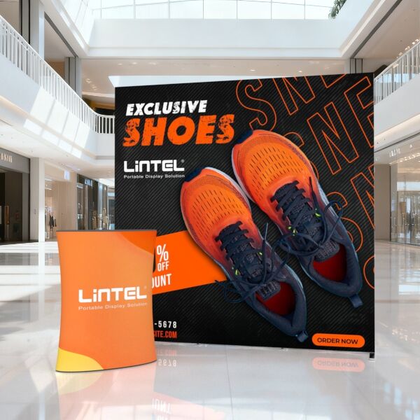 Portable and Easy-to-Use Pop Up Poster Displays