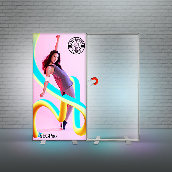 고품질 SEG 라이트 박스 직물 디스플레이로 오래가는 인상을 남기세요