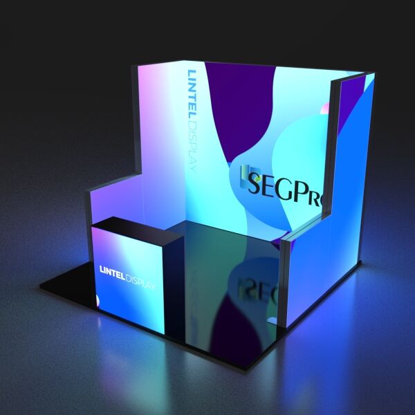 Revolutionize Your Booth Design with Backlit Modular Displays