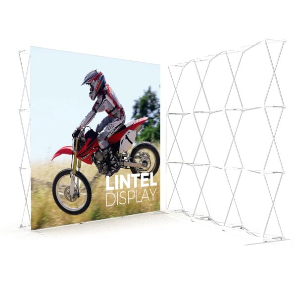 Command attention with a bold and expansive pop up banner