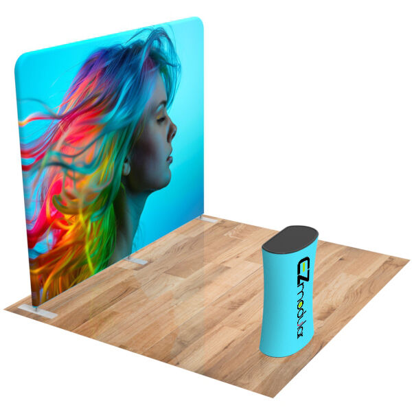 Destaque-se da multidão com o design do nosso kit de estande 10x10