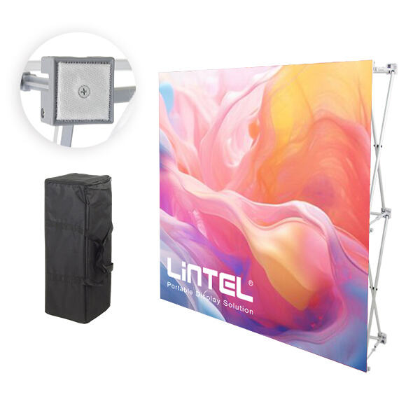 Upgrade your marketing game with a durable 3x3 pop up backdrop