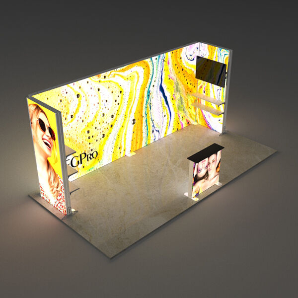 Elevate Your Tradeshow Presence with a Lightbox Display Stand