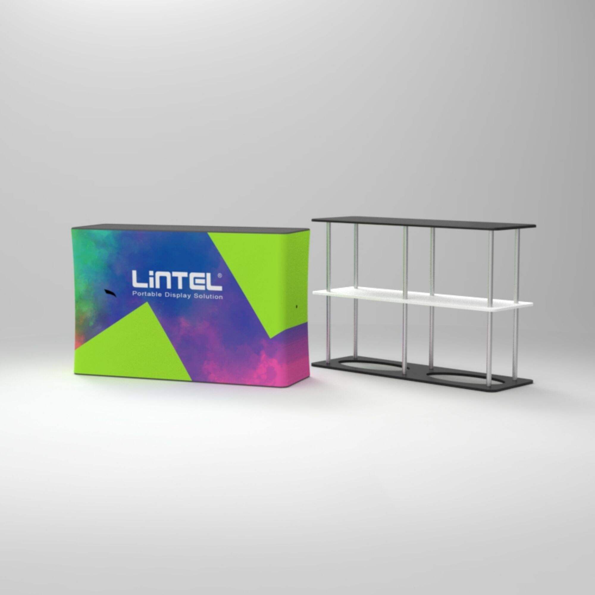 Exhibit Tension Fabric Reception Table LT-24B1