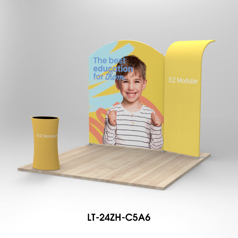 3M*3M Tension fabric trade show booth kit LT-24ZH-C5A6