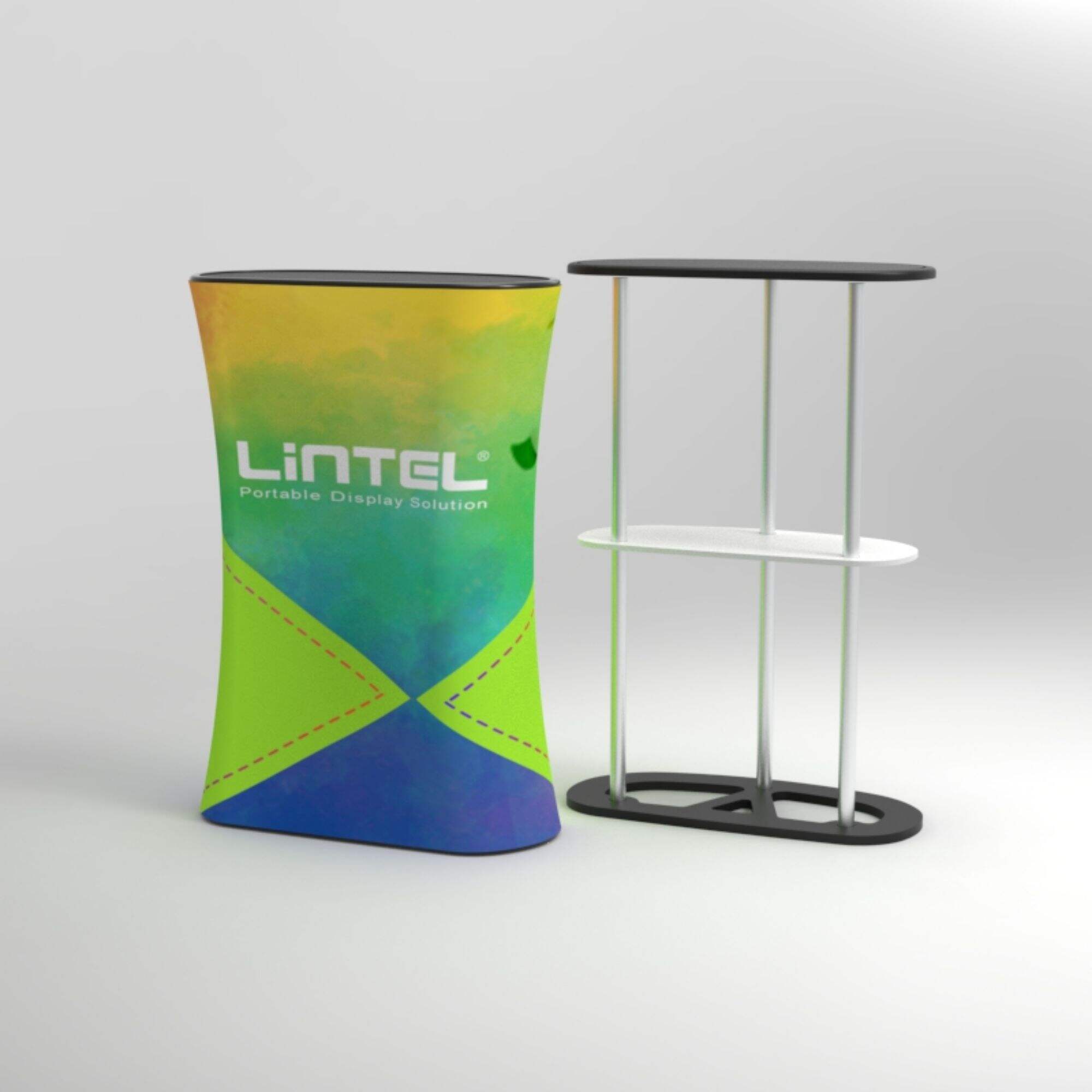 Exhibit Tension Fabric Reception Table LT-24B