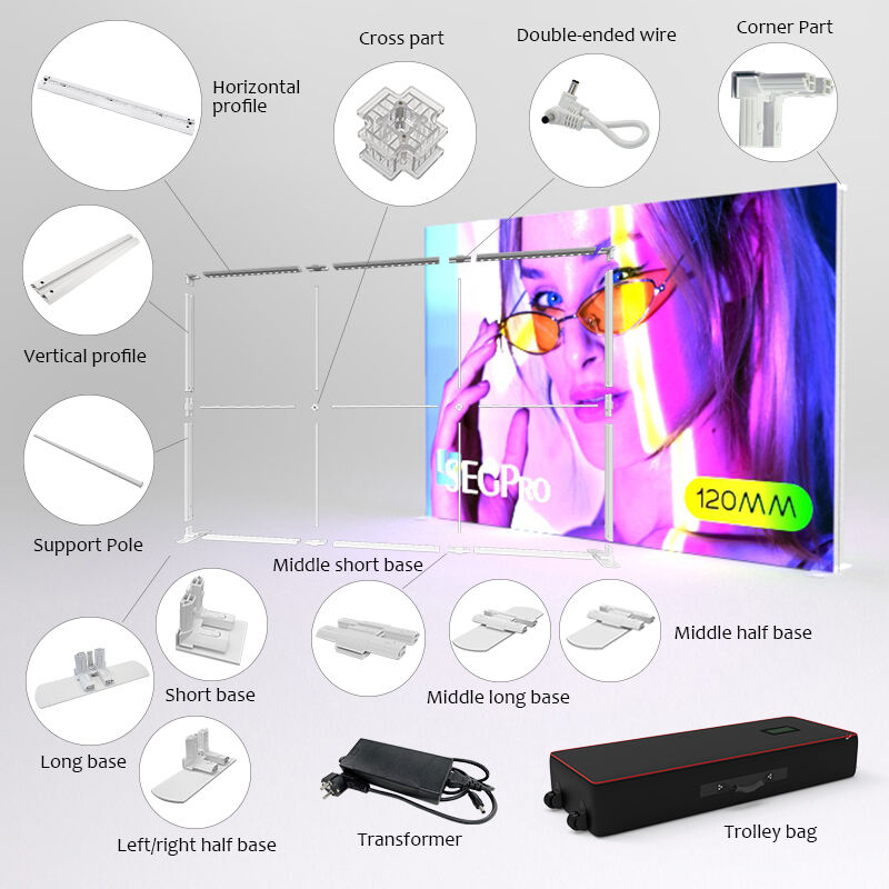 SEGPRO Modular Booth Standard Accessories manufacture