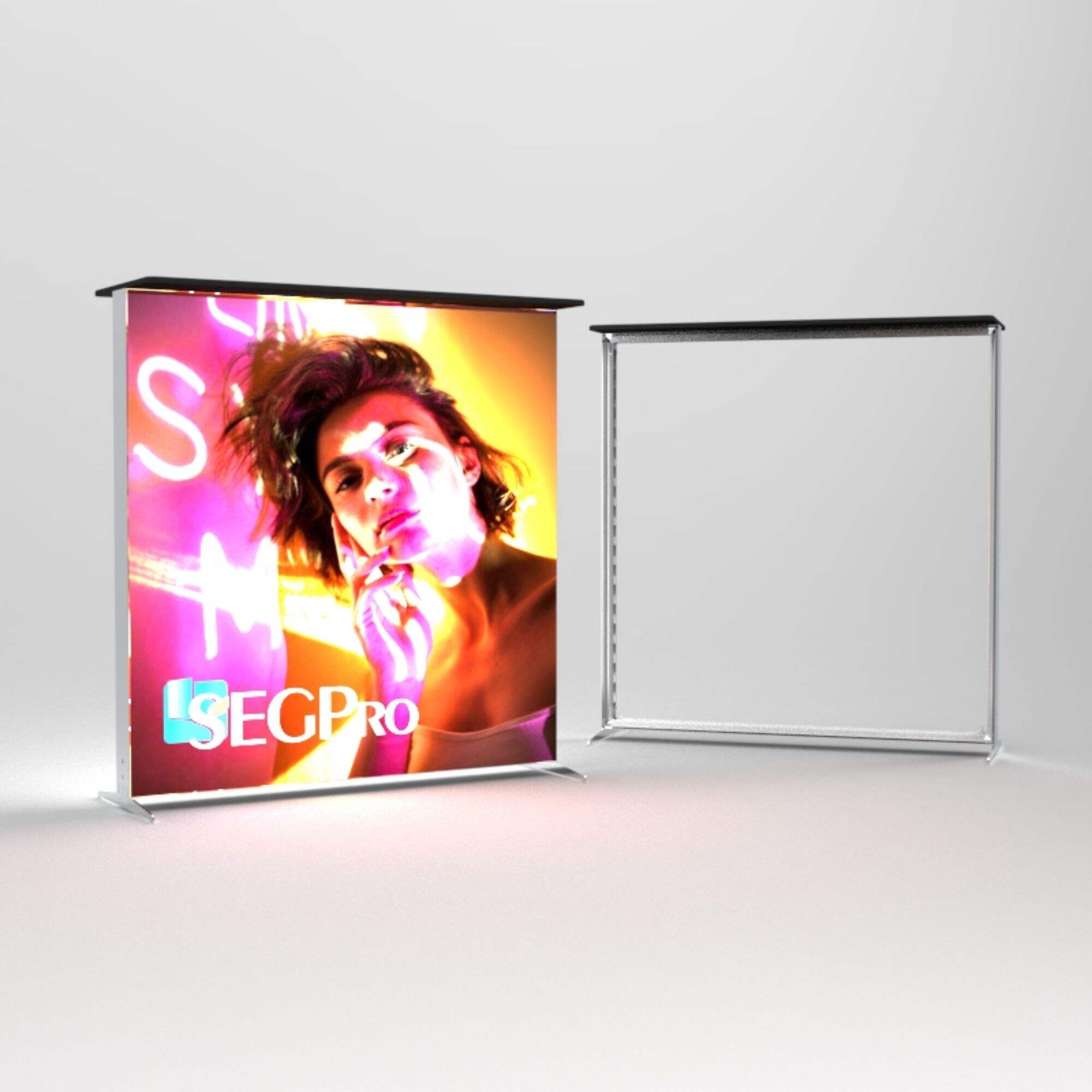 SEGPRO Fabric Light Box Counter LT-ALF85-TA