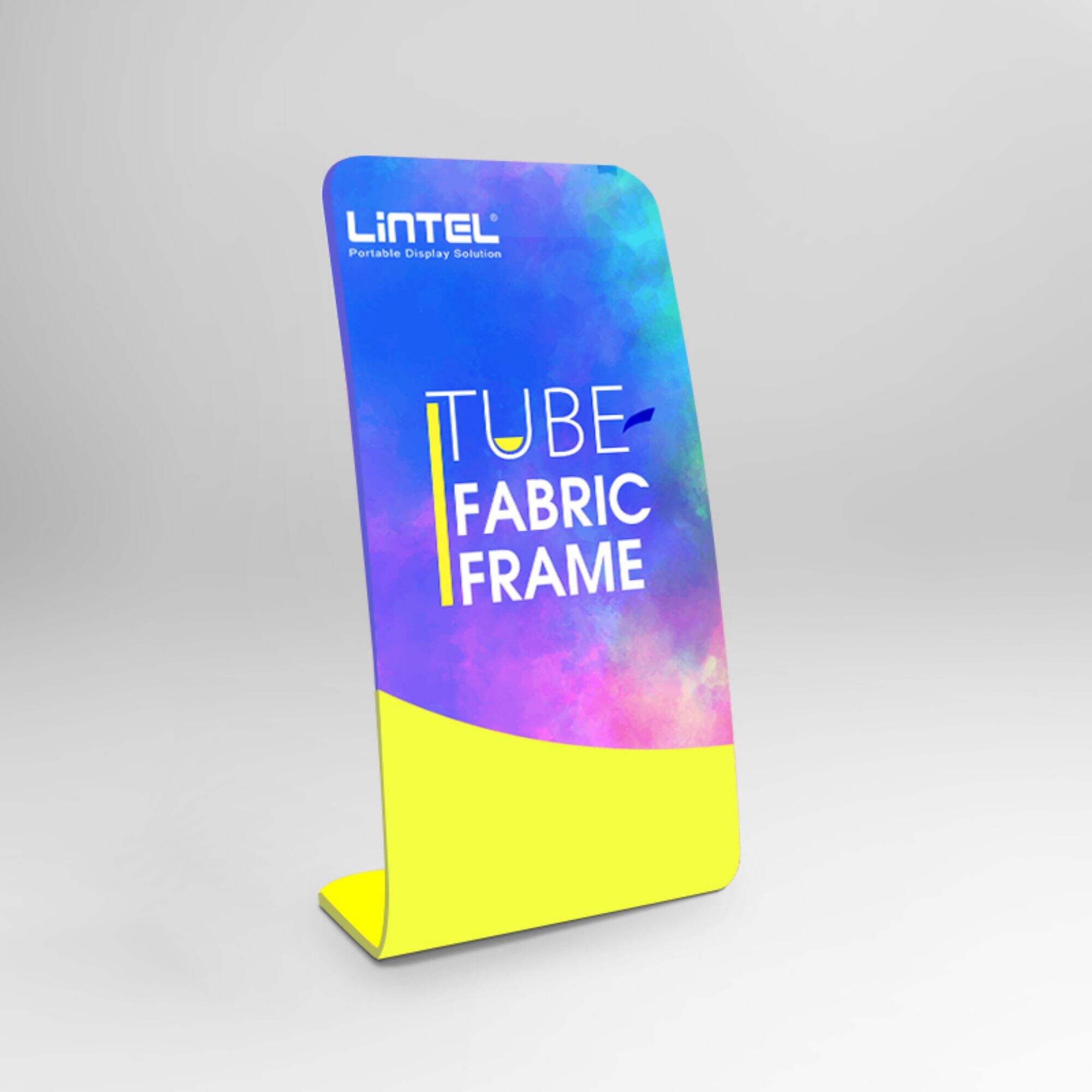 ZE Tube Retail Fabric Banner Stand LT-24A4