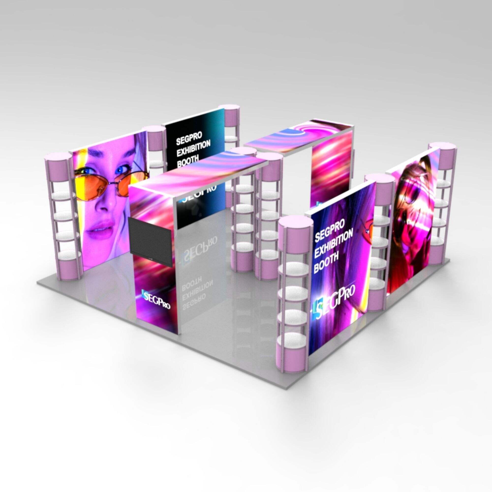 Twister Tower Light Box Booth LT-07ZHP120-005