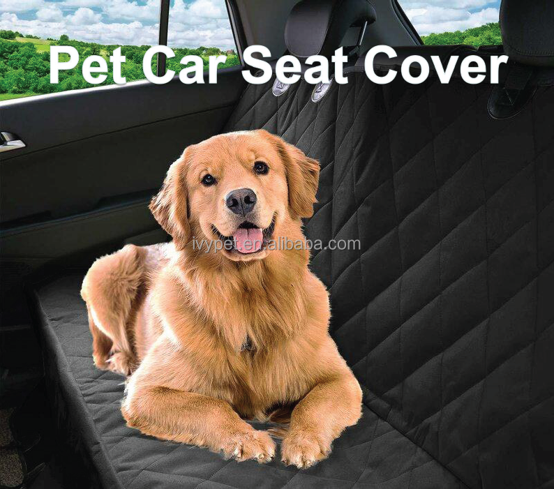 Dog Car Seat Cover for Pets Waterproof Seat Cover Hammock 600D Heavy Duty Scratch Proof Nonslip Durable Soft Back Seat Covers manufacture