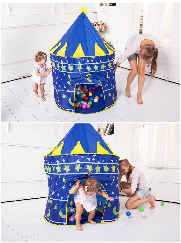 play tent for kids Children's indoor small house toy house outdoor tent game house portable folding princess toy castle supplier