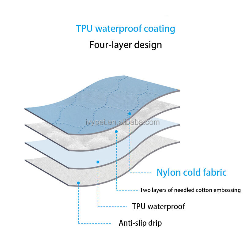 IVYPET Novel design low price pet dog urine training pad cooling pee pads for dogs supplier