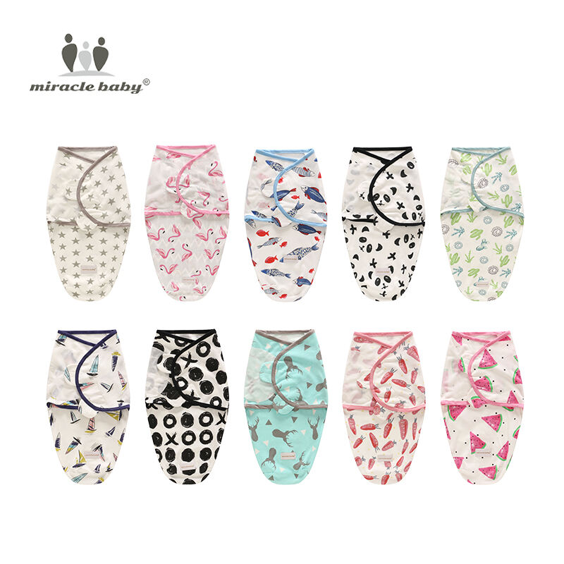 3Pcs Set Newborn Swaddle Wrap Cotton Baby Swaddling Sleeping Bag Infant Envelope Sleep Sack Bedding For 0-6 Months supplier