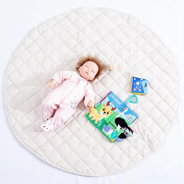 Protecting your baby's delicate skin with a padded infant floor ma