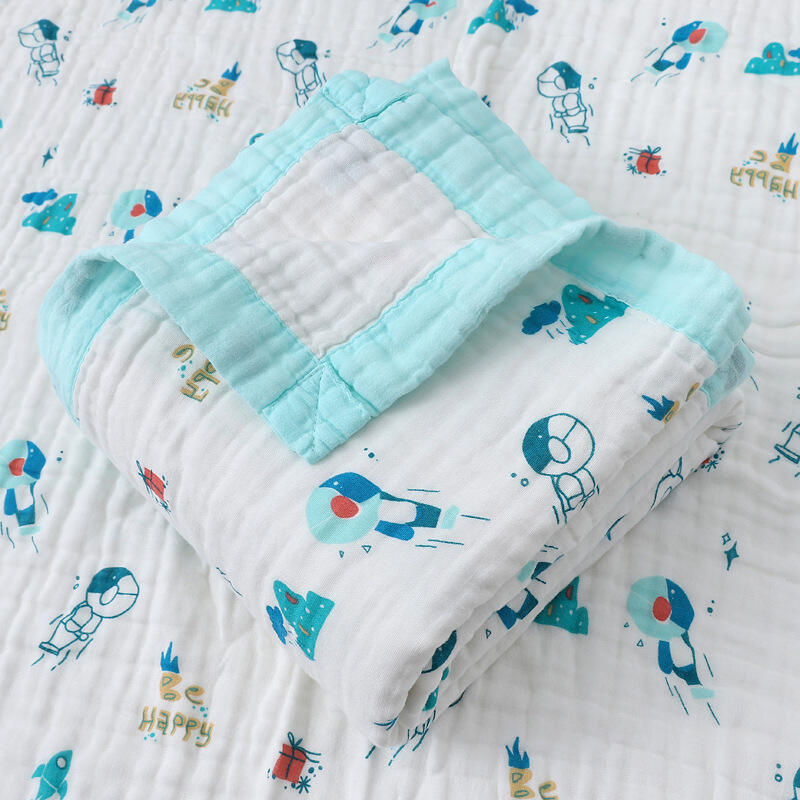 70% bamboo 30% cotton baby muslin swaddle blankets 6 layers baby blanket muslin swaddle sets 2022 design manufacture