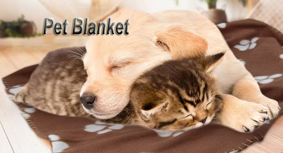 Super Soft Custom Printed Washable Dog Blanket Fluffy Blankets for Dogs factory