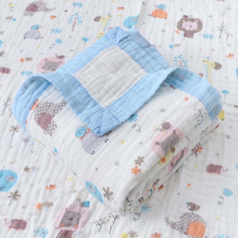 70% bamboo 30% cotton baby muslin swaddle blankets 6 layers baby blanket muslin swaddle sets 2022 design factory