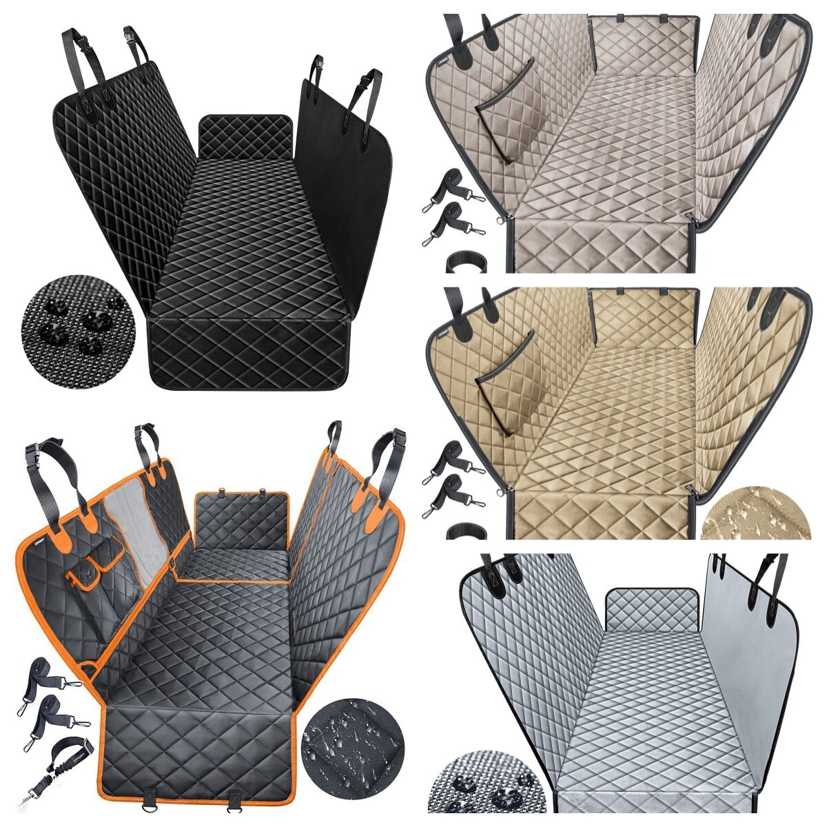 Dog Car Seat Cover Waterproof Dog Seat Covers for Cars Waterproof Dog Seat Covers manufacture