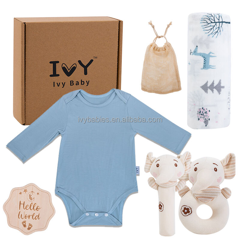 muslin blanket box gift sets for a new born baby baby gift set newborn baby gift set supplier