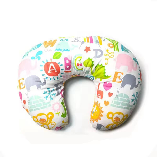 Ajoutez une touche de couleur à la chambre de votre bébé avec une housse de coussin d'allaitement