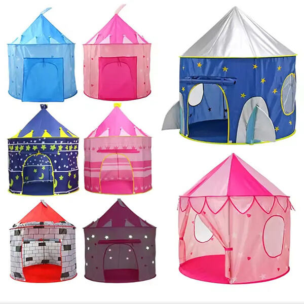Indoors or outdoors, these pop up tents are perfect for child's play