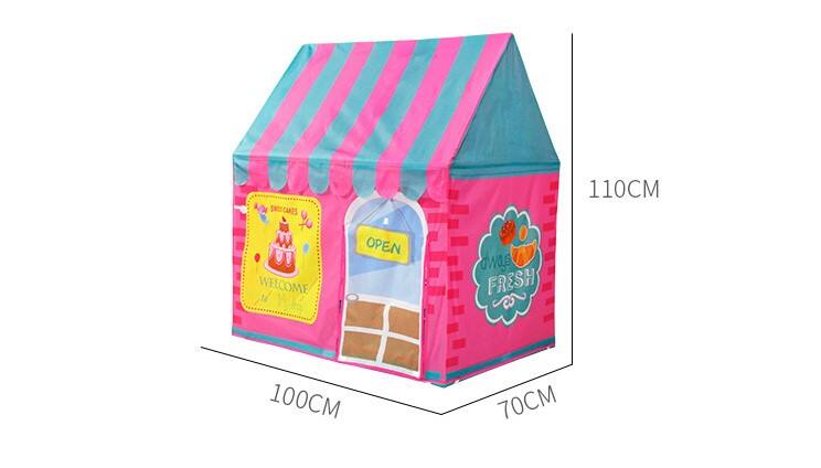 Children's tent dessert bread children's house game with small tent parent-child interaction early education gifts supplier