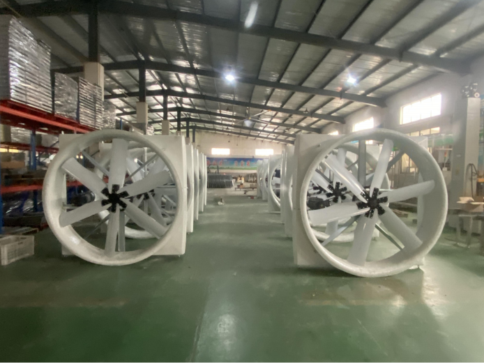 Factory Supplier 72 inch Cyclone Circulation Fans Cattle House Energy-saving Ventilation System roof ventilators details