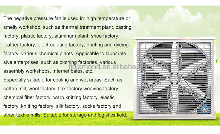 Fan with Ventilation for Poultry Chicken Broiler Farm Exhaust Fan details