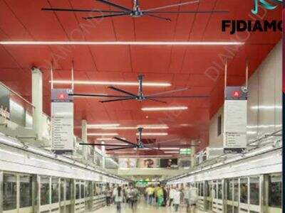 Хувьсах давтамжийн хяналт төхөөрөмжүүд нь бүх HVLS таазны савааны нэгэн цуглуулга бүрд оршдог