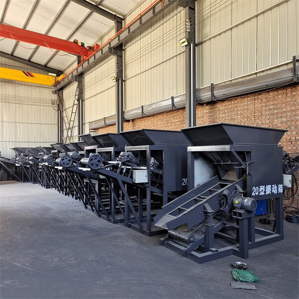 Innovativ design og robust konstruktion af bygningssand sifting udstyr