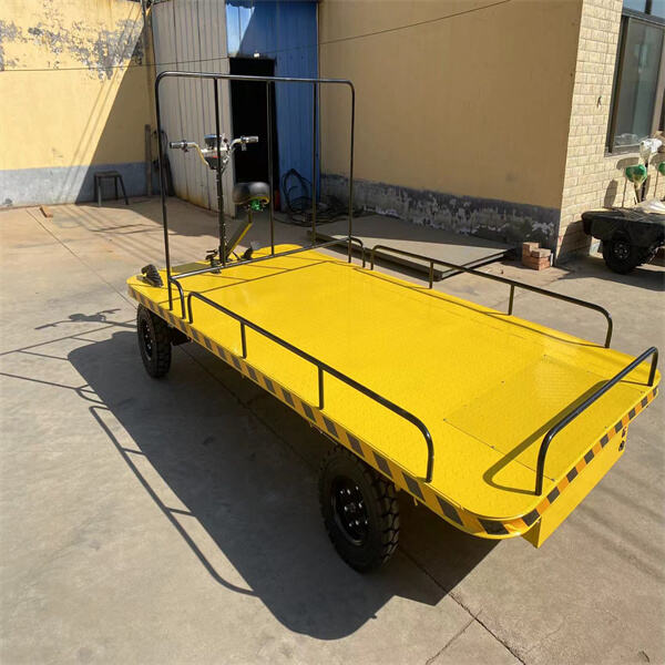 Heavy-Duty Electric Transfer Cart for Intense Industrial Use