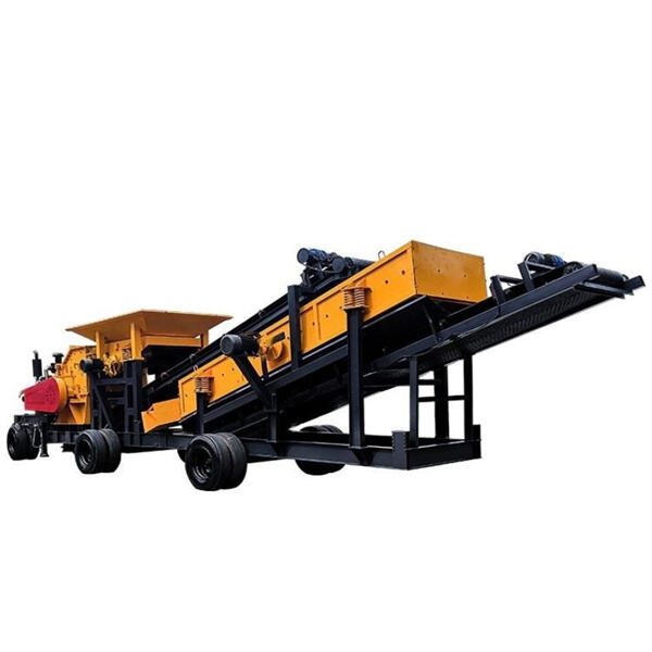Versatile and reliable equipment for stone crushing and screening.