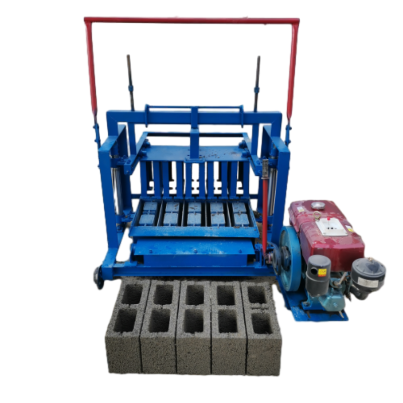 semi automatic stock brick making machine soil brick making machine