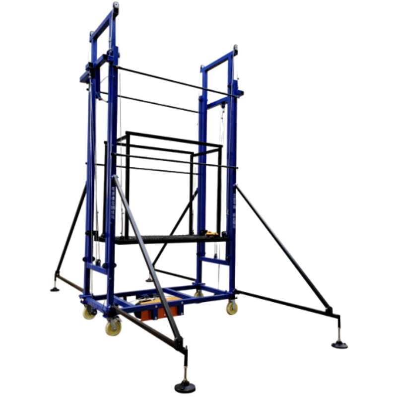 High Quality Electric Scaffolding Automatic Hydraulic Lift New Used Condition Cargo Lift Construction 4m/ 6m/ 10m Max Lifting