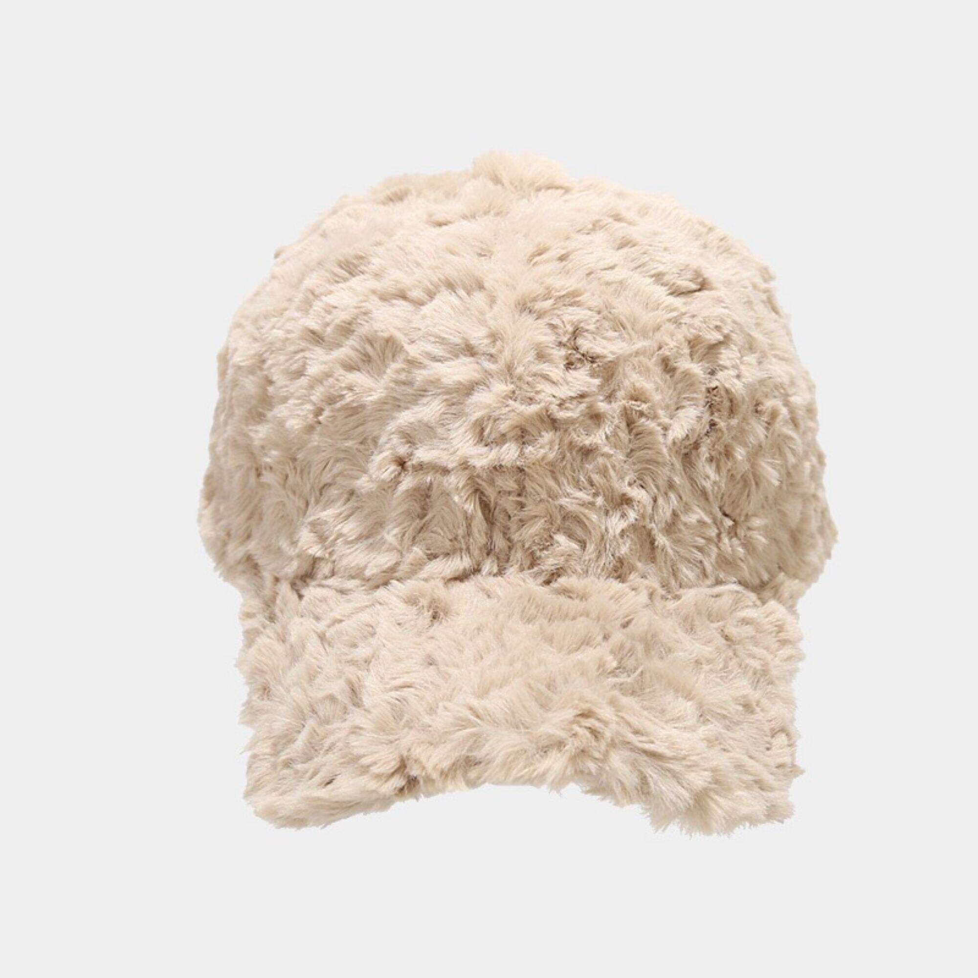 Custom plush baseball cap