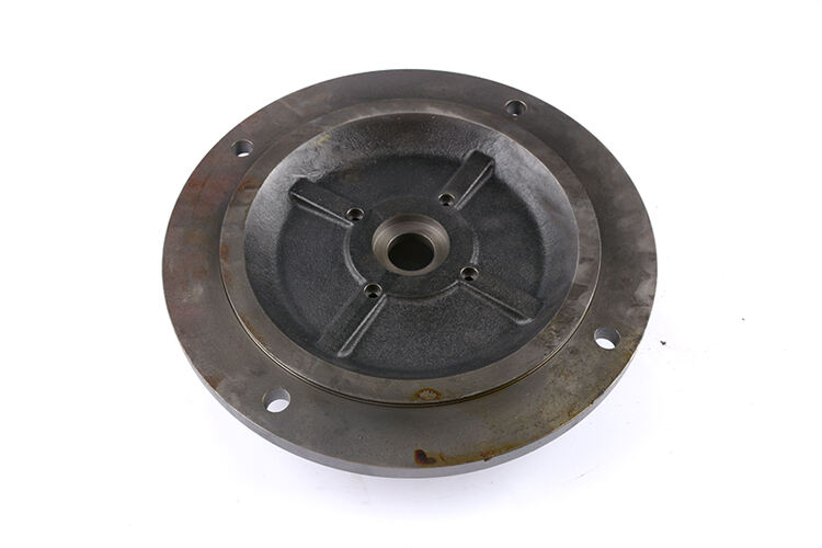 Industrial Sand Casting Flange Cover Custom Cast Iron Foundry Grey Iron Casting Services with CNC Machining for GG20 GG25 supplier