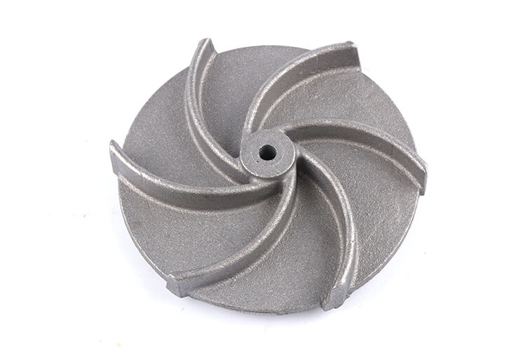 impeller Custom Cast Iron Foundry GJL200 GJL250 Grey Iron Casting High quality Sand Casting GG20 GG25 CNC machining supplier