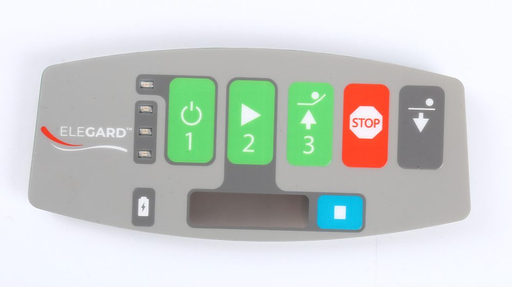 Membrane switch with slim design