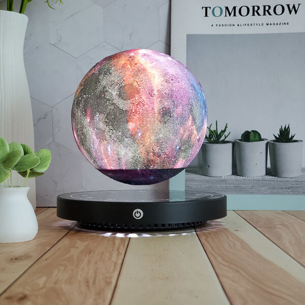 Use of Magnetic Floating Globe Light