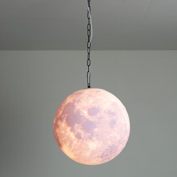 How to Use the Hanging Rotating Moon Lamp?