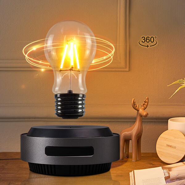 Use Levitating Light Bulb Lamp: