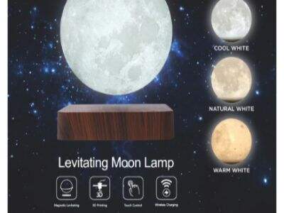 Top 4 Different Designs for Magnetic Levitating Moon Lamp